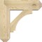Ekena Millwork Imperial Craftsman Rough Sawn Bracket w/ Offset Brace, Douglas Fir, 8"W x 26"D x 26"H BKT0806X26X26IMP04RDF - alternate 3